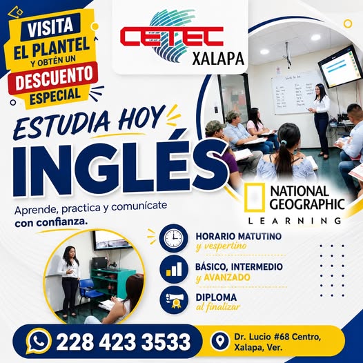 Cursos de inglés en Xalapa