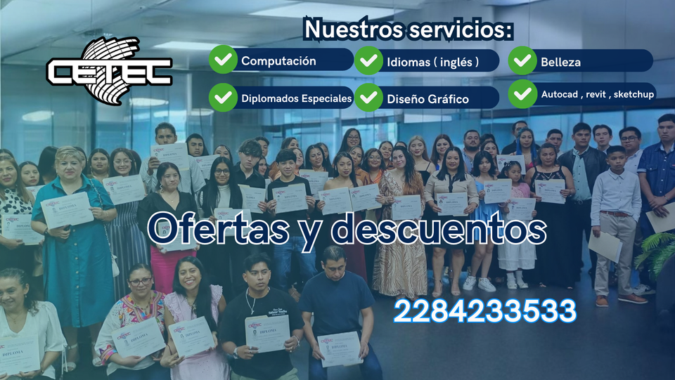 Cursos y capacitación en CETEC XALAPA